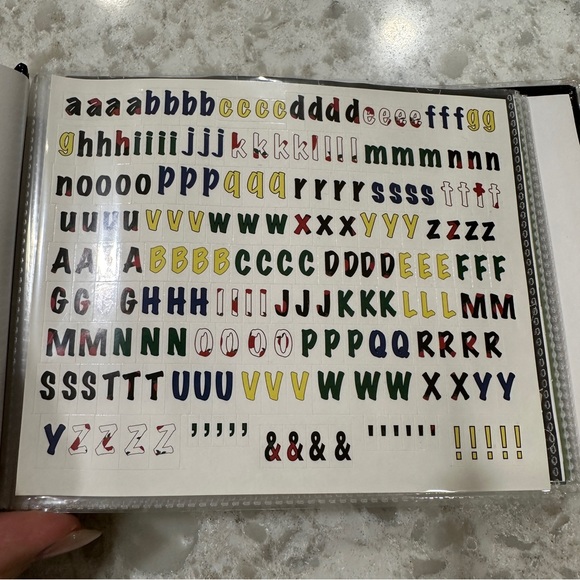 Colorfull Memories Pre-Designed Memory 5x7 Album School Time Theme - Picture 4 of 7